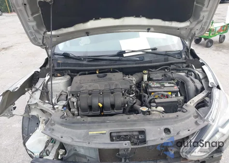 2016 Nissan Sentra S из США, поврежденный, VIN 3N1AB7AP5GY227237